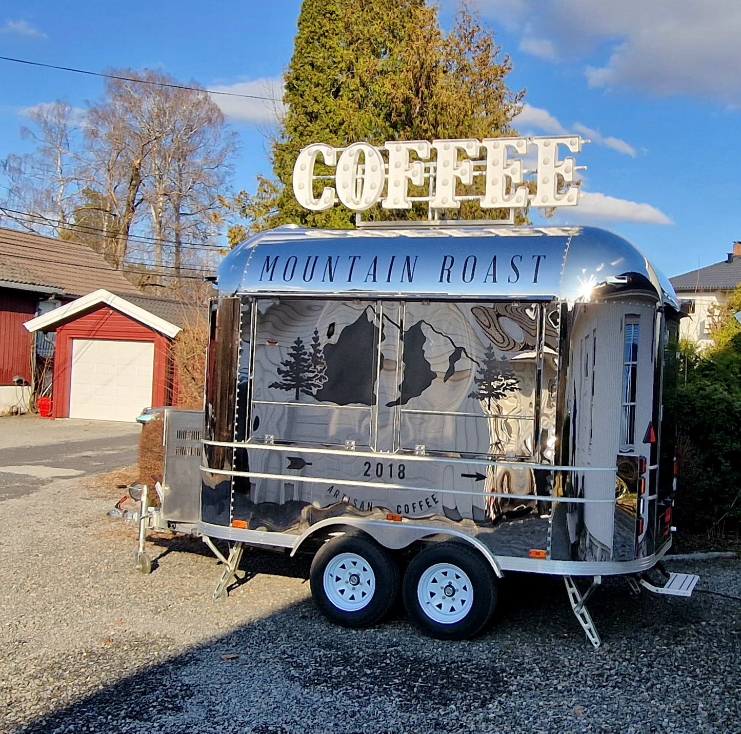 Airstream trailer and barista for rent (Book via email)