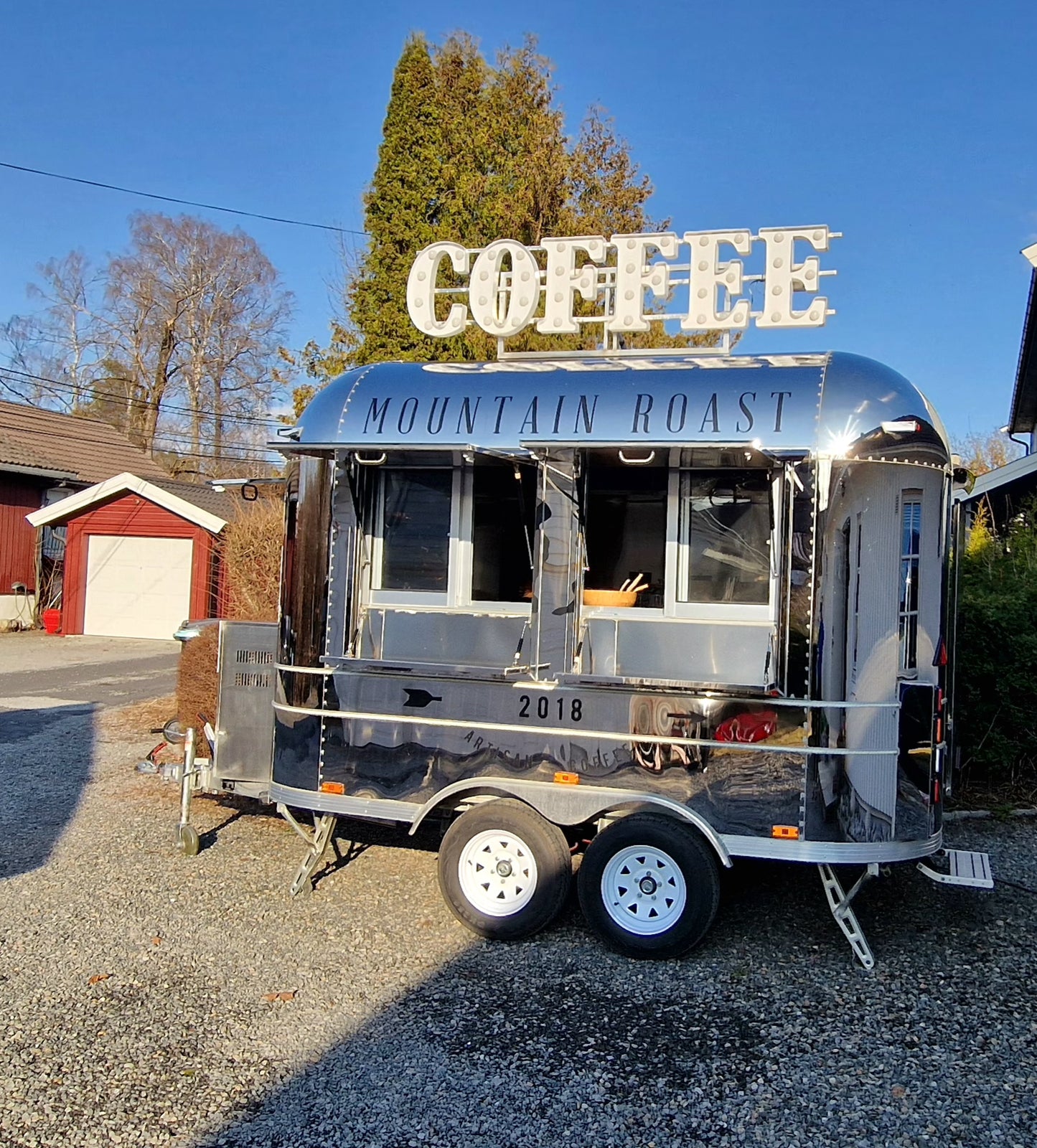 Airstream trailer and barista for rent (Book via email)