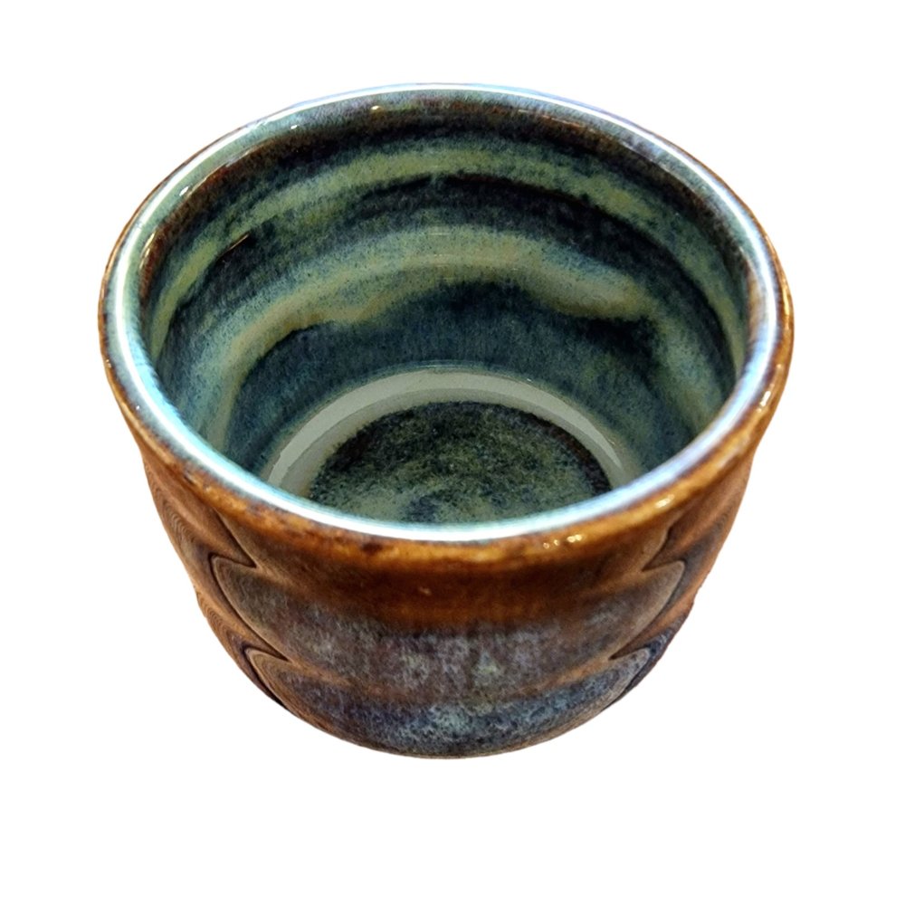 Espresso/Cortado Cup - Brown/Blue