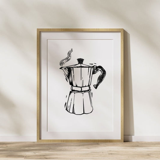 Coffee Art Poster